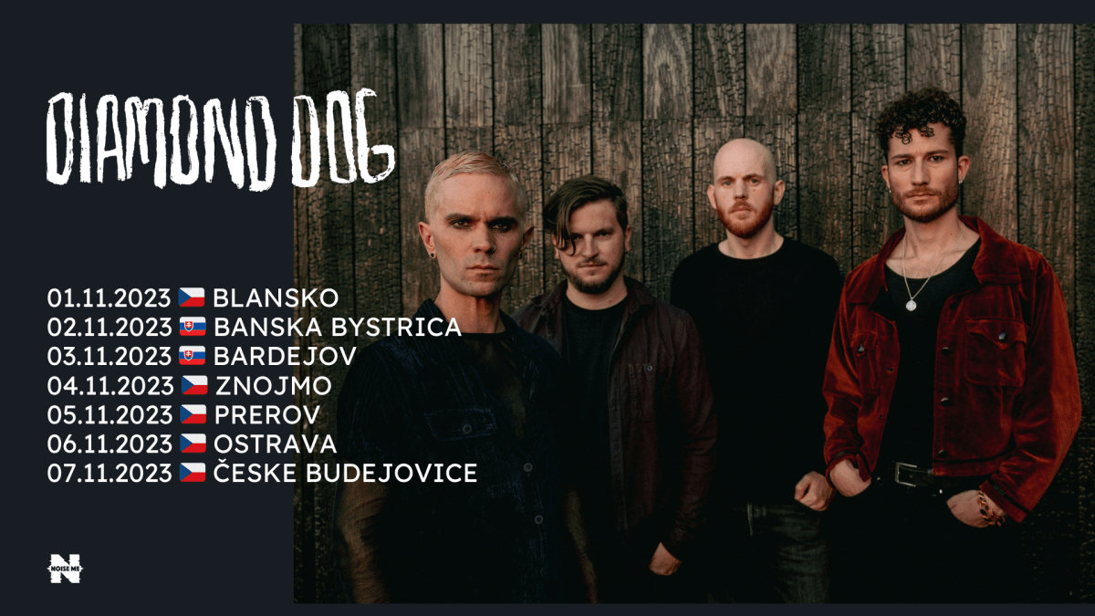 Dystopian post-punks Diamond Dog will perform in Czech Republic & Slovakia
